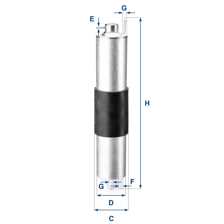 Filtre à carburant (Filtre à gasoil) UFI Filters ref. 31.847.00