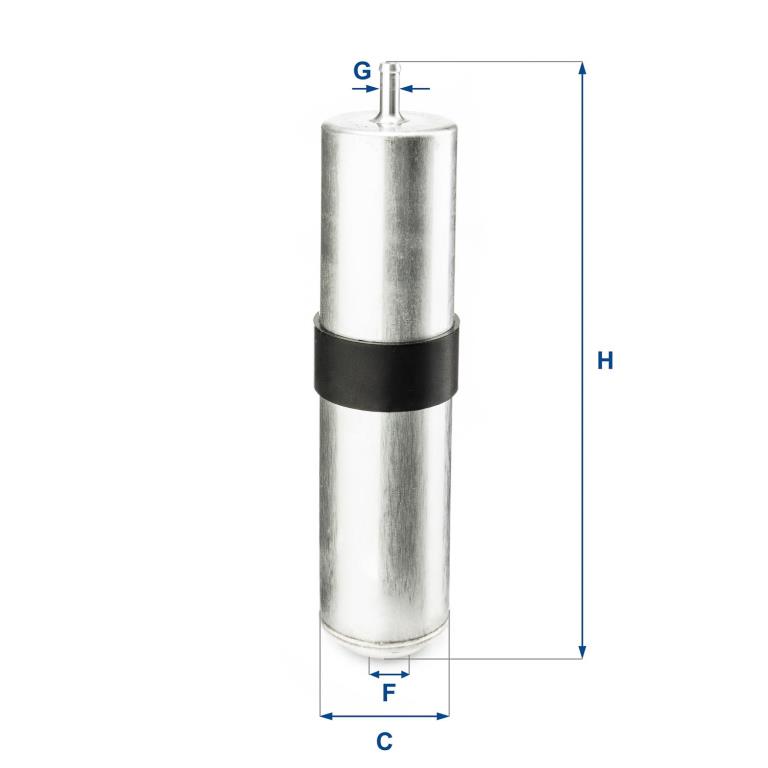 Filtre à carburant (Filtre à gasoil) UFI Filters ref. 31.857.01