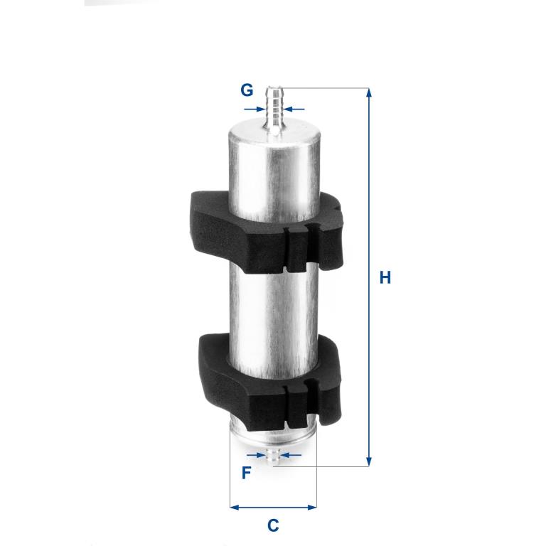 Filtre à carburant (Filtre à gasoil) UFI Filters ref. 31.922.00