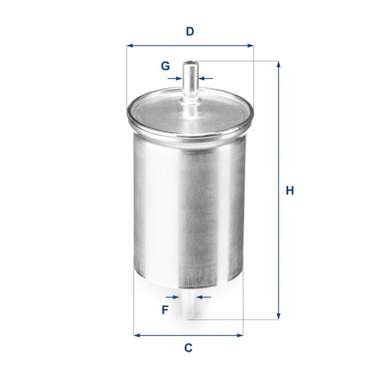 Filtre à carburant (Filtre à gasoil) UFI Filters ref. 31.923.00