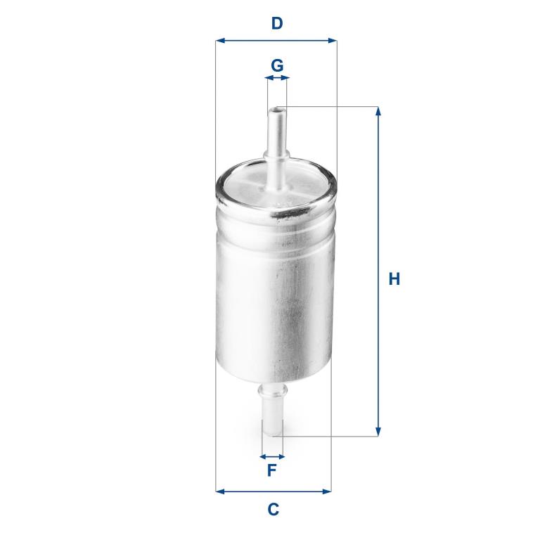 Filtre à carburant (Filtre à gasoil) UFI Filters ref. 31.941.00