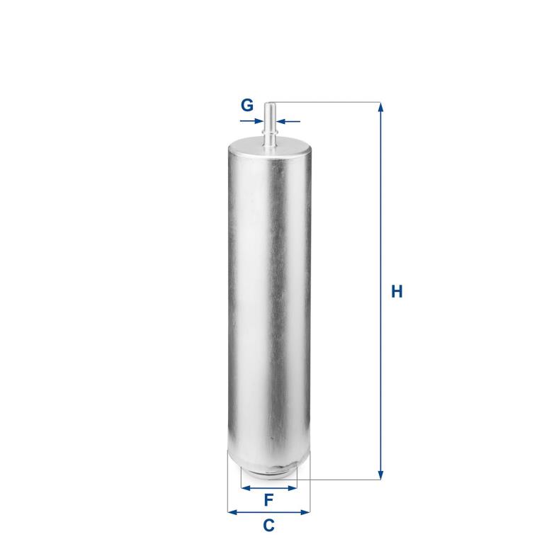 Filtre à carburant (Filtre à gasoil) UFI Filters ref. 31.952.00