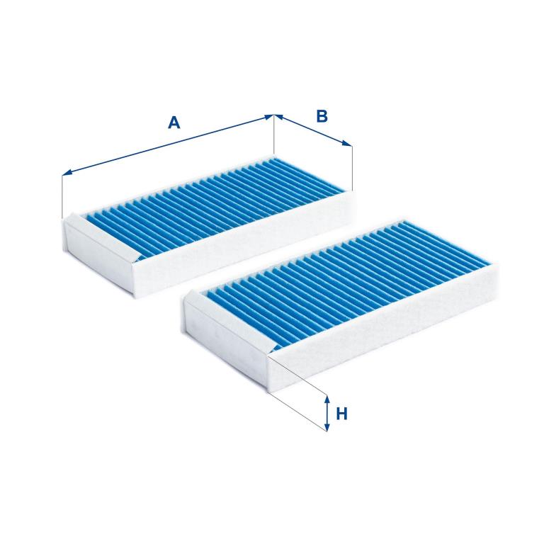 Filtre d'habitacle (Filtre à pollen) UFI Filters ref. 34.279.00