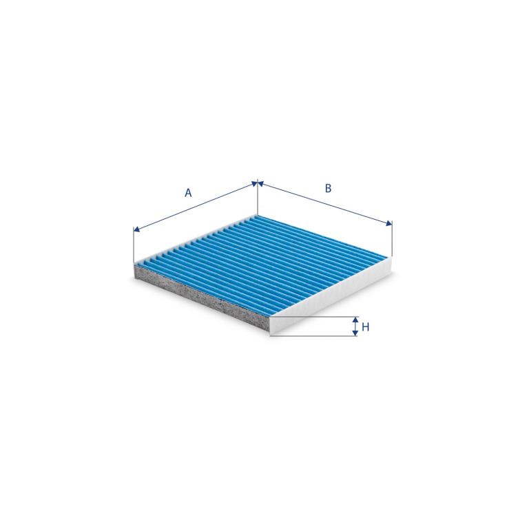 Filtre d'habitacle (Filtre à pollen) UFI Filters ref. 34.286.00