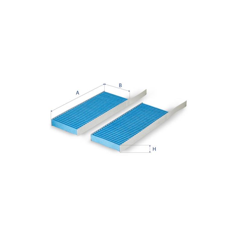 Filtre d'habitacle (Filtre à pollen) UFI Filters ref. 34.287.00