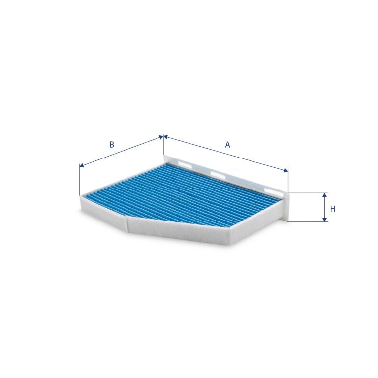 Filtre d'habitacle (Filtre à pollen) UFI Filters ref. 34.376.00