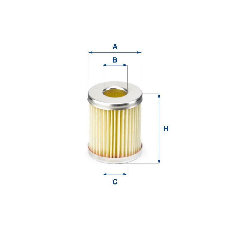 Filtre à carburant (Filtre à gasoil) UFI Filters 46.008.00