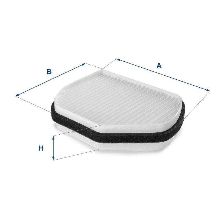 Filtre d'habitacle (Filtre à pollen) UFI Filters ref. 53.007.00