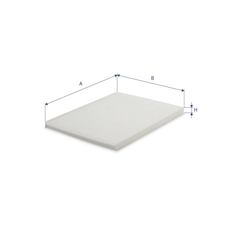 Filtre d'habitacle (Filtre à pollen) UFI Filters ref. 53.010.00