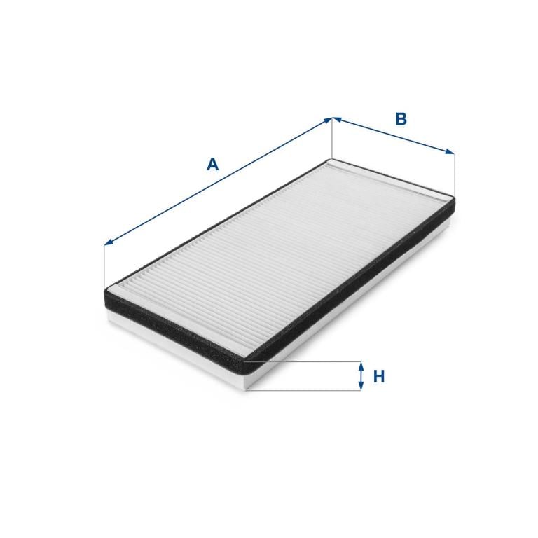 Filtre d'habitacle (Filtre à pollen) UFI Filters ref. 53.012.00