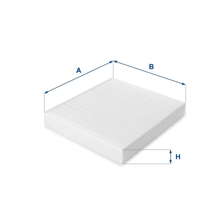 Filtre d'habitacle (Filtre à pollen) UFI Filters ref. 53.035.00