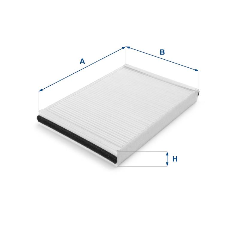 Filtre d'habitacle (Filtre à pollen) UFI Filters ref. 53.047.00