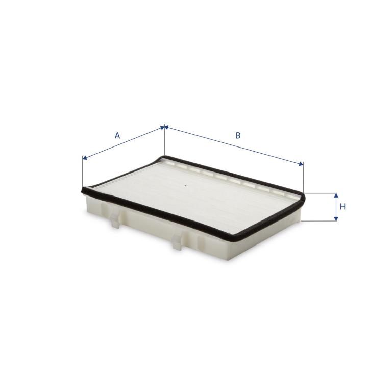 Filtre d'habitacle (Filtre à pollen) UFI Filters ref. 53.049.00