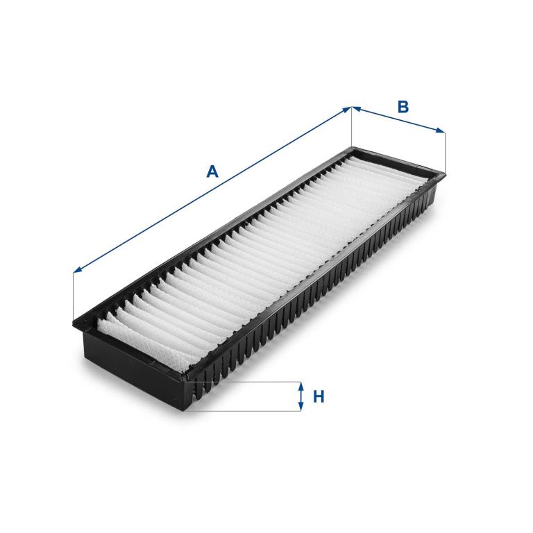 Filtre d'habitacle (Filtre à pollen) UFI Filters ref. 53.101.00