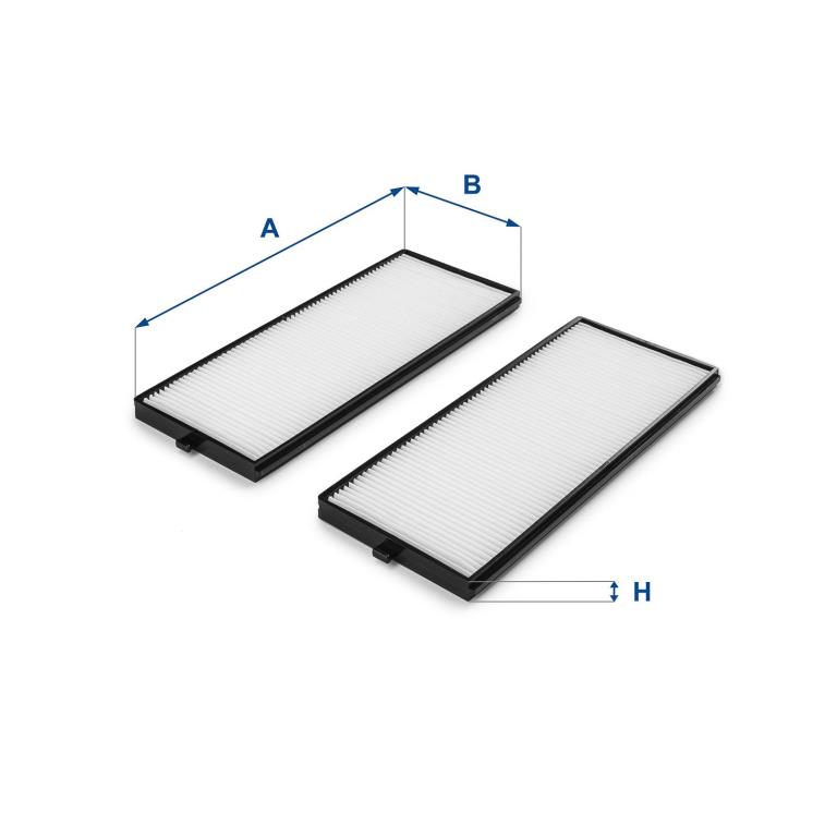 Filtre d'habitacle (Filtre à pollen) UFI Filters ref. 53.119.00