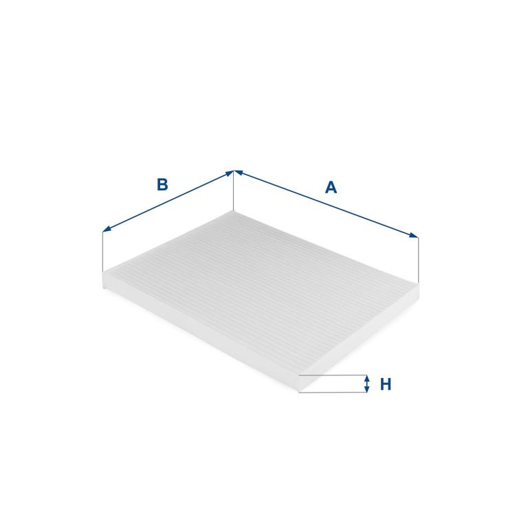 Filtre d'habitacle (Filtre à pollen) UFI Filters ref. 53.124.00