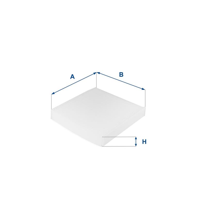 Filtre d'habitacle (Filtre à pollen) UFI Filters ref. 53.210.00