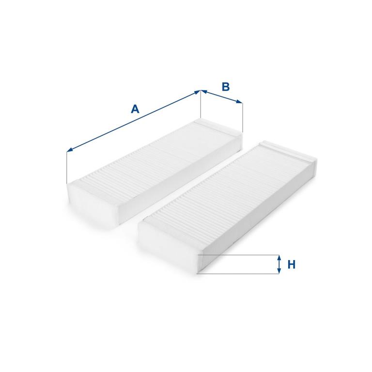 Filtre d'habitacle (Filtre à pollen) UFI Filters ref. 53.226.00