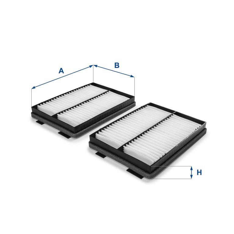 Filtre d'habitacle (Filtre à pollen) UFI Filters ref. 53.234.00