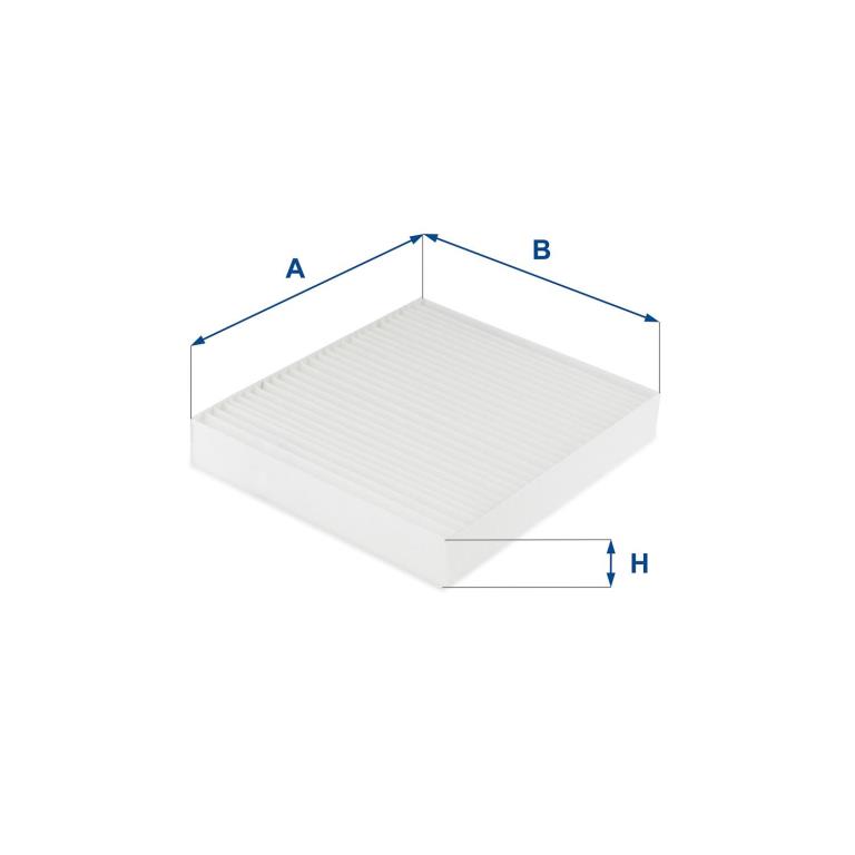 Filtre d'habitacle (Filtre à pollen) UFI Filters ref. 53.249.00