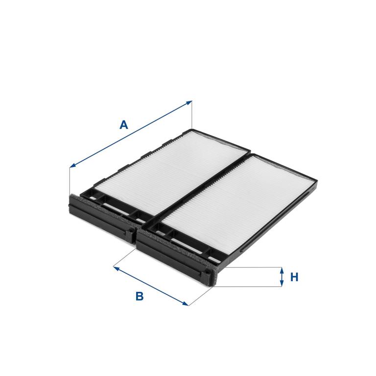 Filtre d'habitacle (Filtre à pollen) UFI Filters ref. 53.258.00