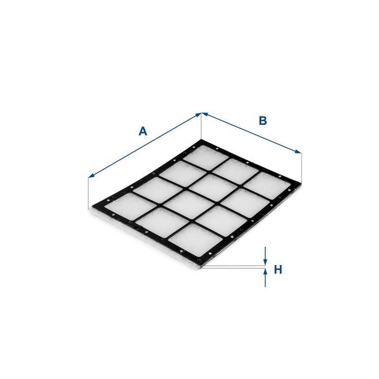 Filtro de habitáculo UFI Filters ref. 53.317.00