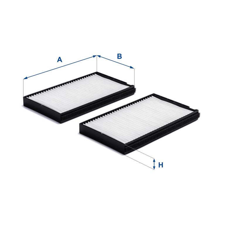 Filtre d'habitacle (Filtre à pollen) UFI Filters ref. 53.394.00