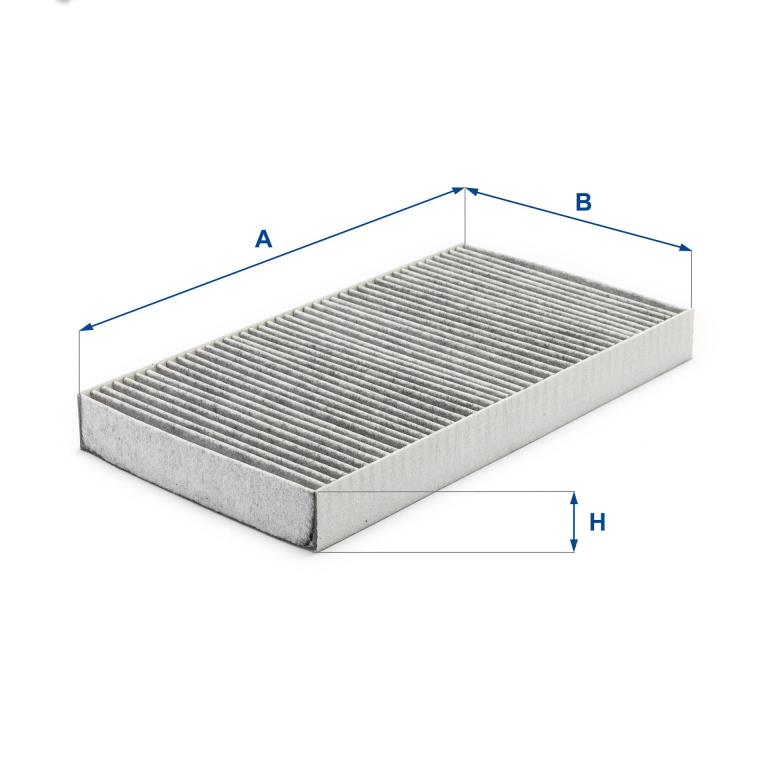 Filtre d'habitacle (Filtre à pollen) UFI Filters ref. 54.107.00