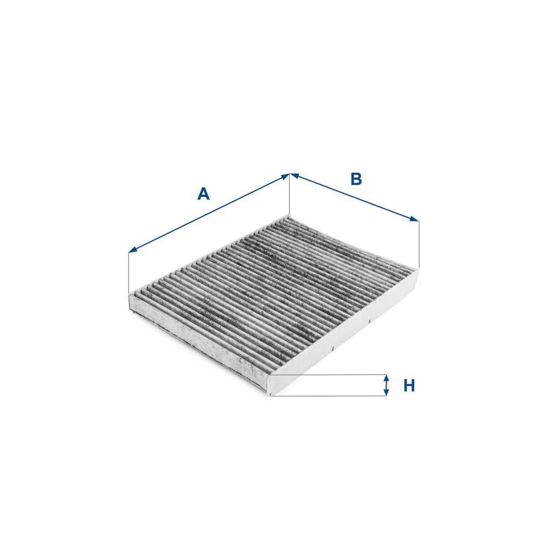 Filtre d'habitacle (Filtre à pollen) UFI Filters ref. 54.109.00