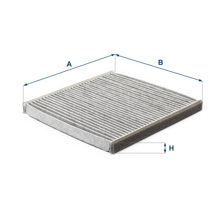 Filtre d'habitacle (Filtre à pollen) UFI Filters ref. 54.117.00