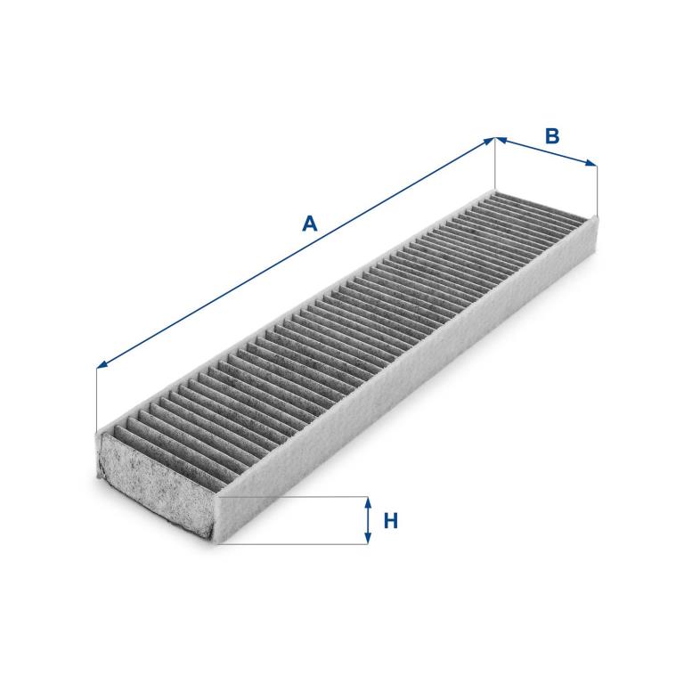 Filtre d'habitacle (Filtre à pollen) UFI Filters ref. 54.119.00