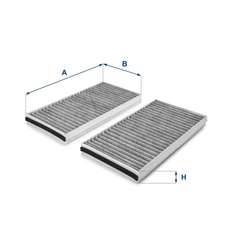 Filtre d'habitacle (Filtre à pollen) UFI Filters ref. 54.127.00