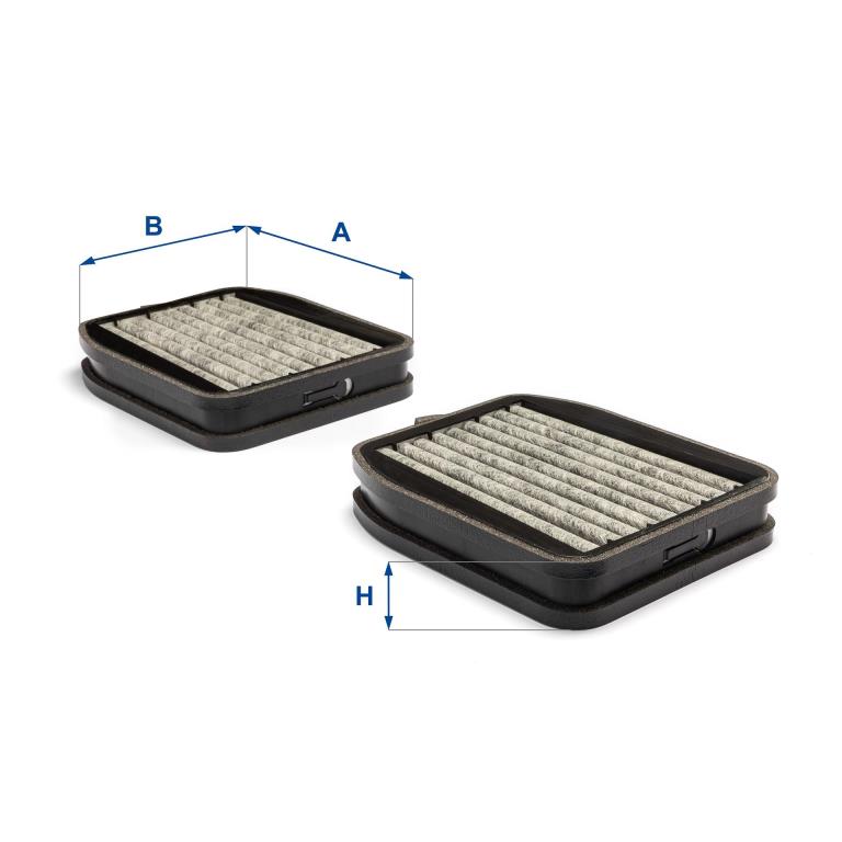 Filtre d'habitacle (Filtre à pollen) UFI Filters ref. 54.132.00
