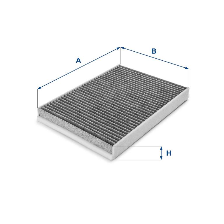 Filtre d'habitacle (Filtre à pollen) UFI Filters ref. 54.143.00