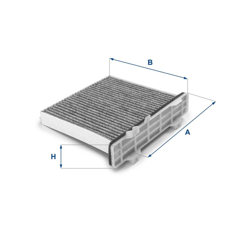 Filtre d'habitacle (Filtre à pollen) UFI Filters ref. 54.147.00