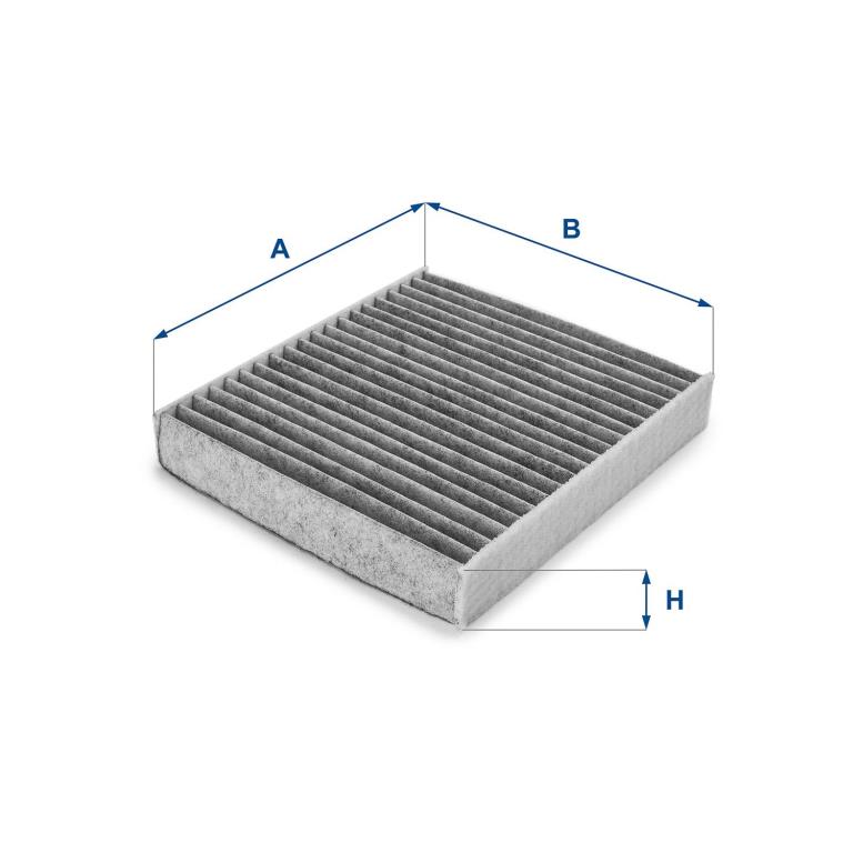 Filtre d'habitacle (Filtre à pollen) UFI Filters ref. 54.158.00
