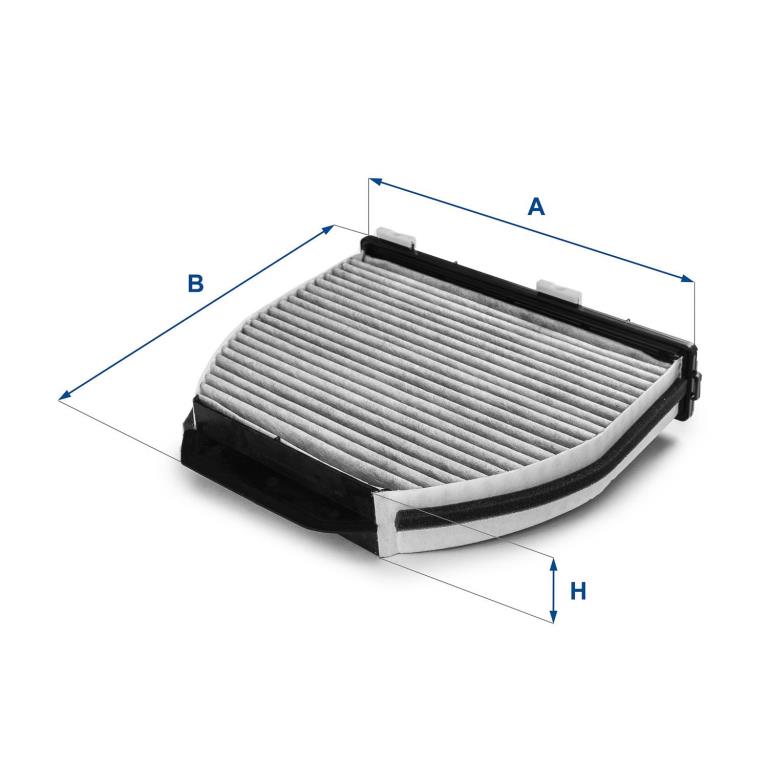 Filtre d'habitacle (Filtre à pollen) UFI Filters ref. 54.163.00