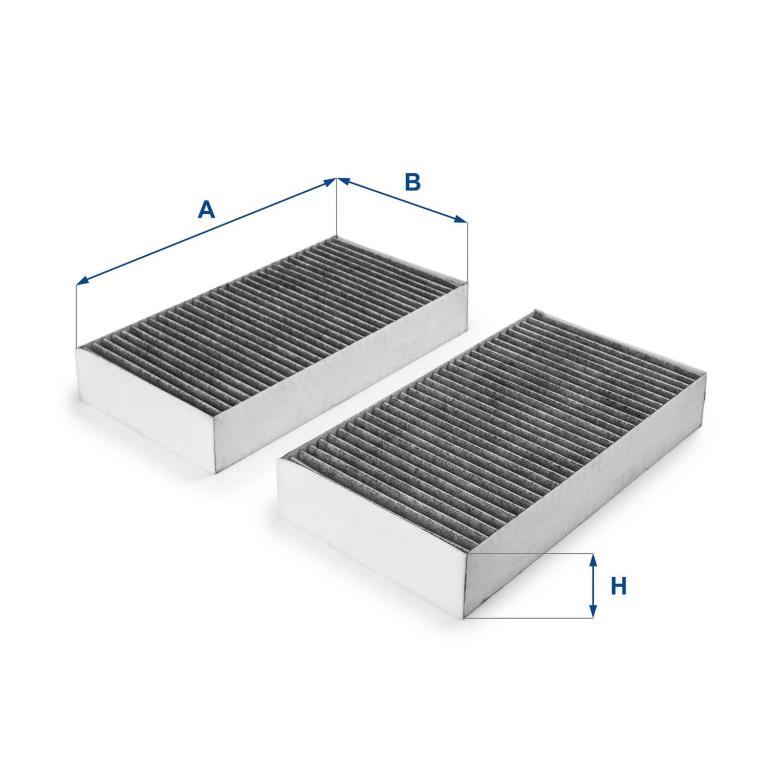 Filtre d'habitacle (Filtre à pollen) UFI Filters ref. 54.215.00