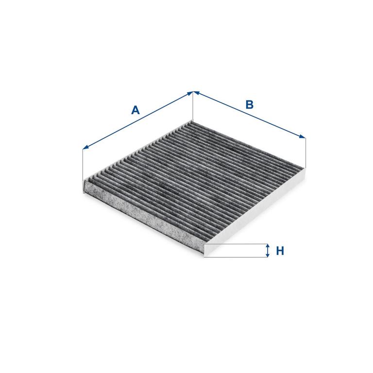 Filtre d'habitacle (Filtre à pollen) UFI Filters  ref. 54.256.00