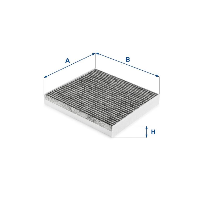 Filtre d'habitacle (Filtre à pollen) UFI Filters ref. 54.266.00