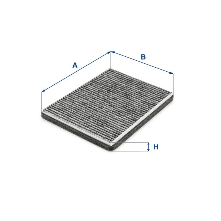 Filtre d'habitacle (Filtre à pollen) UFI Filters ref. 54.272.00