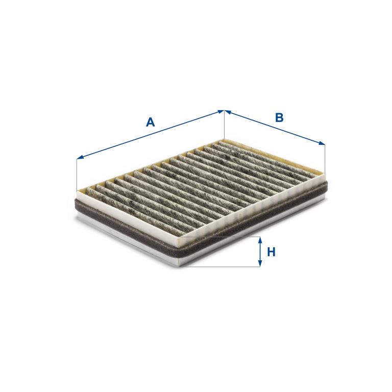 Filtre d'habitacle (Filtre à pollen) UFI Filters ref. 54.322.00