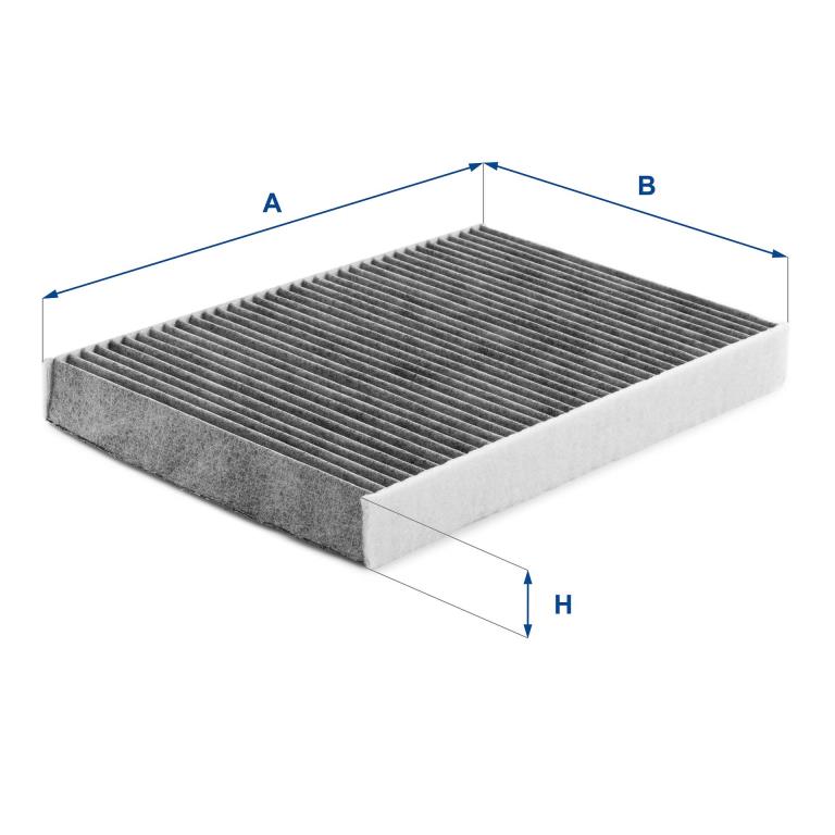 Filtre d'habitacle (Filtre à pollen) UFI Filters ref. 54.348.00