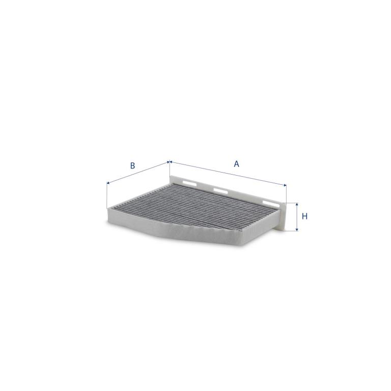 Filtre d'habitacle (Filtre à pollen) UFI Filters ref. 54.376.00
