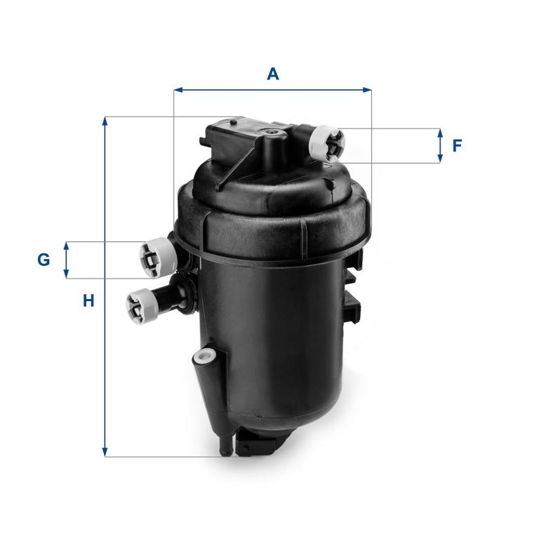 Filtro combustible UFI Filters 55.084.00