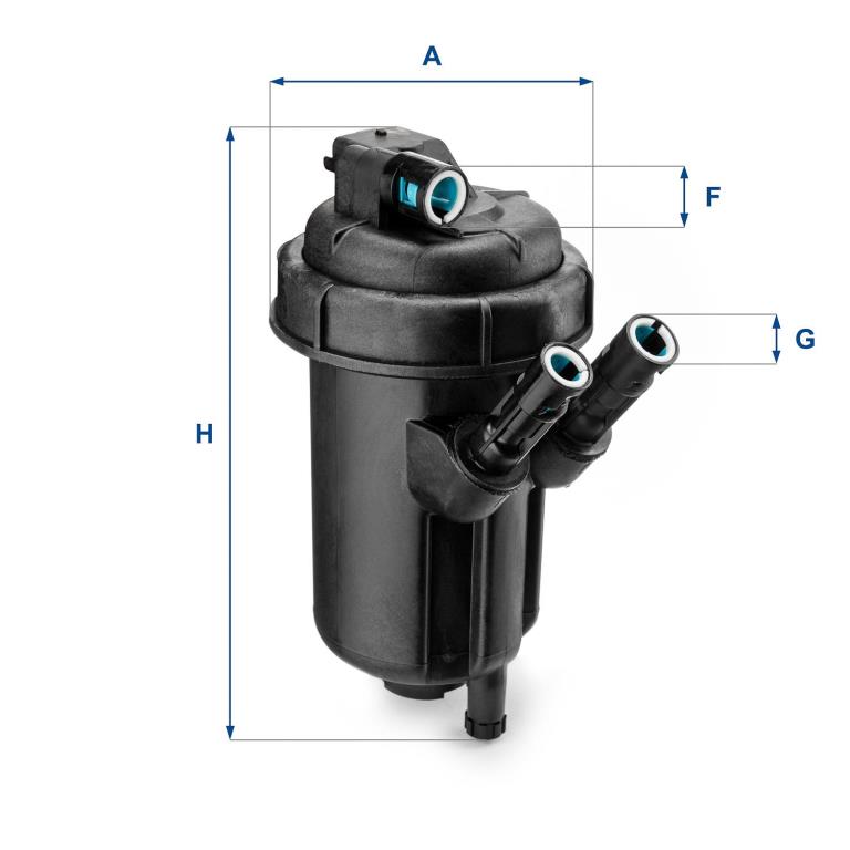 Filtro combustible UFI Filters 55.116.00