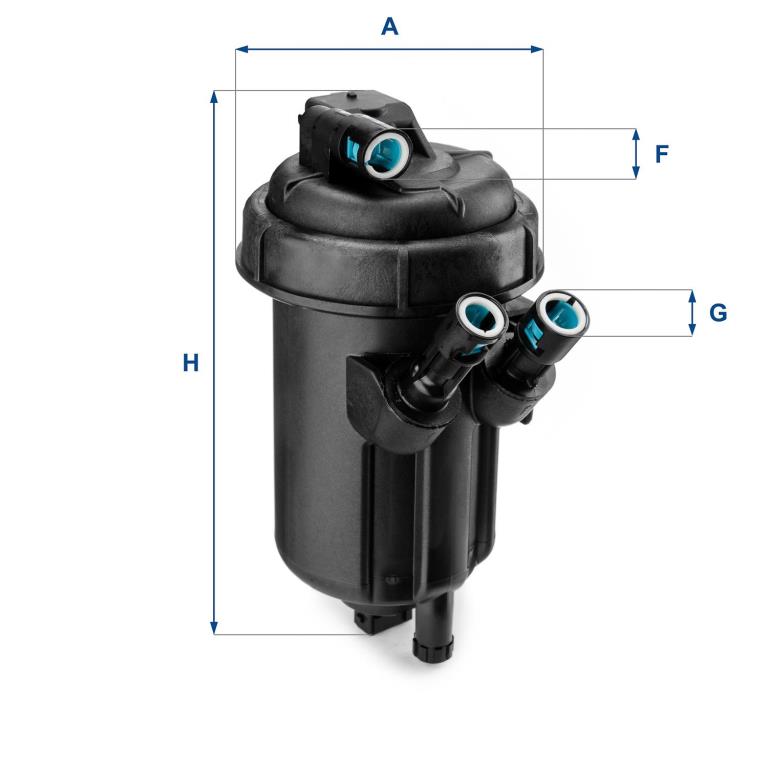 Filtre à carburant (Filtre à gasoil) UFI Filters ref. 55.116.01