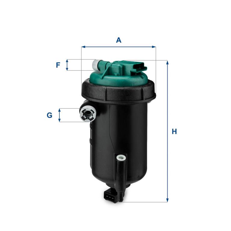 Filtre à carburant (Filtre à gasoil) UFI Filters ref. 55.148.00