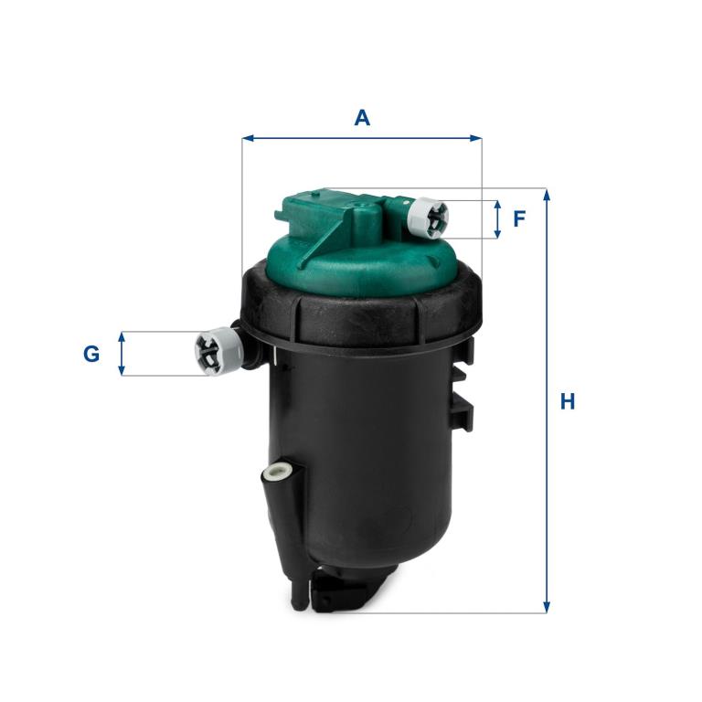 Filtro combustible UFI Filters 55.181.00