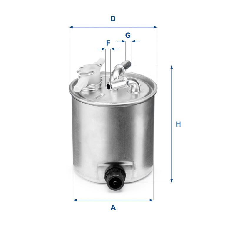 Filtro combustible UFI Filters ref. 55.392.00